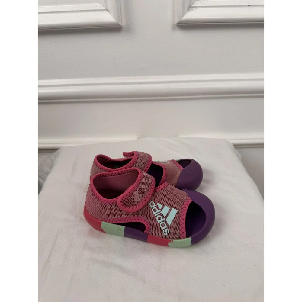 Adidas Altaventure Kids Water Sandals Pink Purple D97198 Size 6.5K